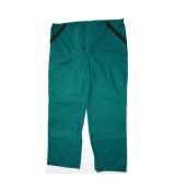 Pracovní kalhoty do pasu LUX zeleno-černé