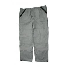 Pracovní kalhoty do pasu LUX šedo-černé