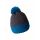 pletená zimní čepice LAMBESTE H02 šedo-modrá