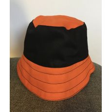 klobouček oranžovo-černý